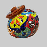 Talavera Pottery Canister Hand Painted Cookie Jar TCJ012