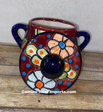 Talavera Pottery Sugar bowl Hand Painted TPSC005