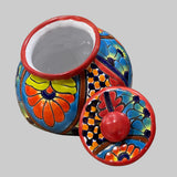 Talavera Pottery Canister Hand Painted Cookie Jar TCJ014