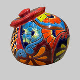 Talavera Pottery Canister Hand Painted Cookie Jar TCJ014