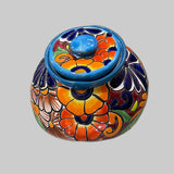 Talavera Pottery Canister Hand Painted Cookie Jar TCJ015