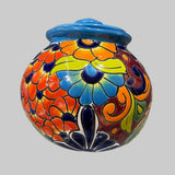 Talavera Pottery Canister Hand Painted Cookie Jar TCJ015