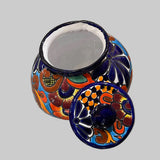 Talavera Pottery Canister Hand Painted Cookie Jar TCJ003