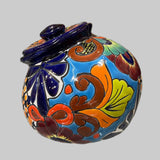 Talavera Pottery Canister Hand Painted Cookie Jar TCJ003