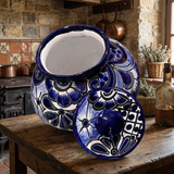 Talavera Pottery Hand Painted Cookie Jar TCJ017