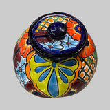 Talavera Pottery Hand Painted Cookie Jar TCJ019