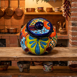 Talavera Pottery Hand Painted Cookie Jar TCJ019