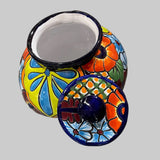 Talavera Pottery Hand Painted Cookie Jar TCJ019