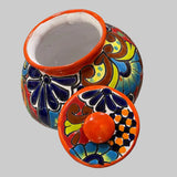 Talavera Pottery Hand Painted Cookie Jar TCJ021