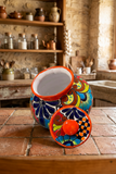 Talavera Pottery Hand Painted Cookie Jar TCJ021