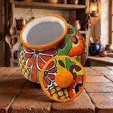 Talavera Pottery Hand Painted Cookie Jar TCJ024
