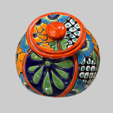 Talavera Pottery Hand Painted Cookie Jar TCJ025