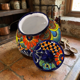 Talavera Pottery Hand Painted Cookie Jar TCJ026