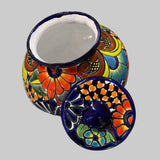 Talavera Pottery Hand Painted Cookie Jar TCJ026