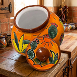 Talavera Pottery Hand Painted Cookie Jar TCJ027