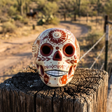 Day Of The Dead Hand Painted Skull MCS002