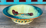 Talavera Pottery Large Salad Bowl Plate 16" TPSB12007