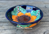 Mexican Talavera Pottery Bowl Plate  5.5" TPB013