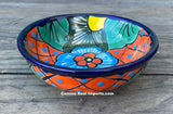 Mexican Talavera Pottery Bowl Plate "Catrina" 5.5" TPB014