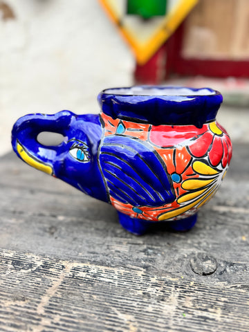 Talavera Elephant Planter  TTP1005