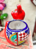Talavera Cat Flower Pot Planter TCTP017
