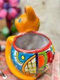 Talavera Cat Flower Pot Planter TCTP019
