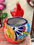 Talavera Cat Flower Pot Planter TCTP010