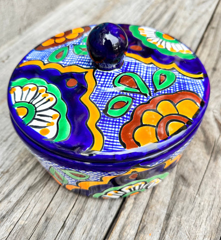 Talavera Pottery Tortilla Warmer Hand Painted TW007
