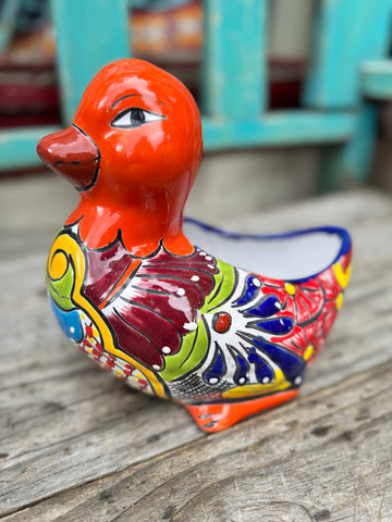 Talavera Duck Planter  TDKP8003