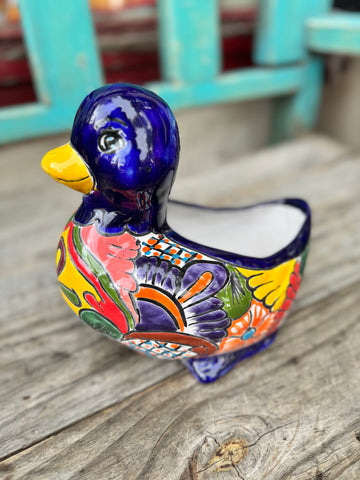 Talavera Duck Planter  TDKP8005
