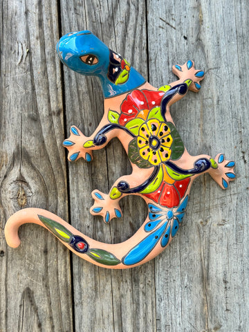 Talavera Wall Decor Gecko Salamander TGS15006