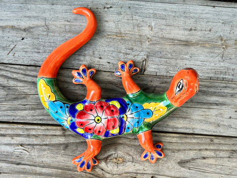 Large Talavera Wall Decor Gecko Salamander TGS15002