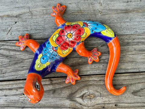 Talavera Wall Decor Gecko Salamander TGS15007