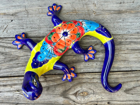 Talavera Wall Decor Gecko Salamander TGS15009