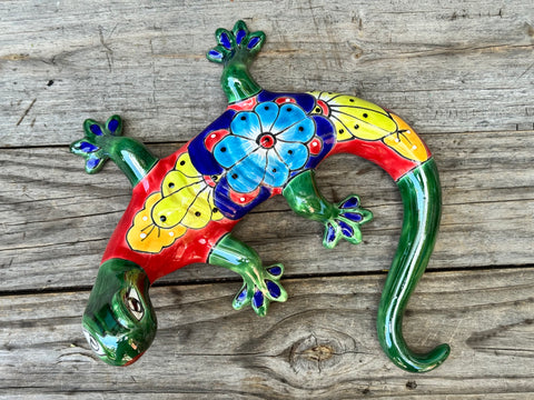 Talavera Wall Decor Gecko Salamander TGS15010