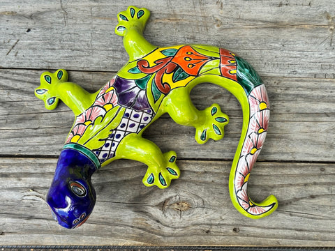 Talavera Wall Decor Gecko Salamander TGS15013