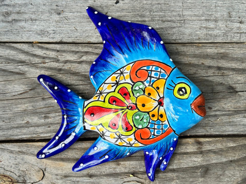 Talavera Fish Wall Decor TFMD010