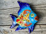 Talavera Fish Wall Decor TFMD010