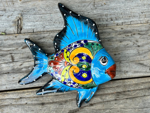Talavera Fish Wall Decor TFMD006