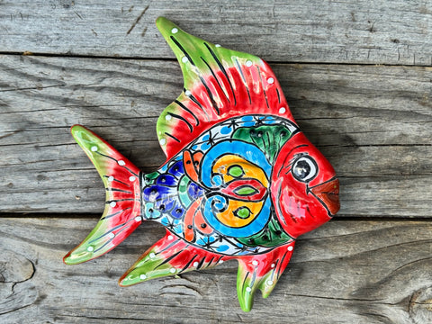Talavera Fish Wall Decor TFMD008