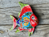 Talavera Fish Wall Decor TFMD008