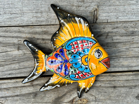 Talavera Fish Wall Decor TFMD005