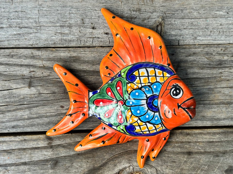 Talavera Fish Wall Decor TFMD002