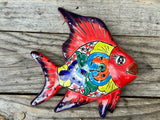 Talavera Fish Wall Decor TFMD004