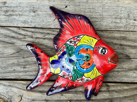 Talavera Fish Wall Decor TFMD004