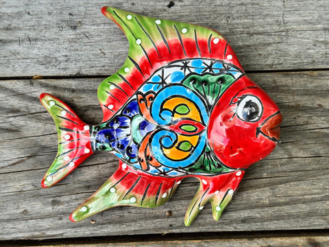 Talavera Fish Wall Decor TFSD006