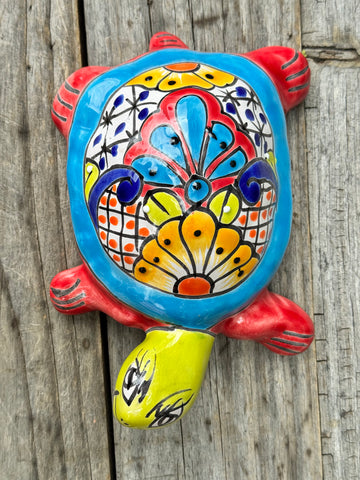 Talavera Turtle Wall Decor TTP8018