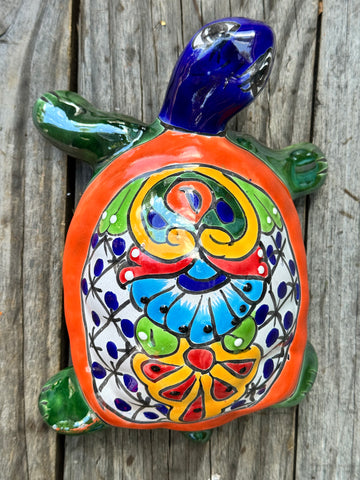 Talavera Turtle Wall Decor TTP8022