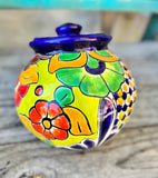 Talavera Pottery Canister Hand Painted Cookie Jar TCJ007