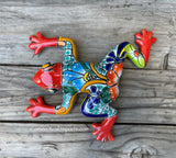 Talavera Wall Decor Frog 12" TF105